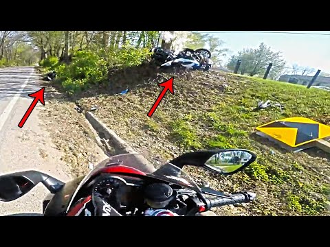 BIKER pays the PRICE for SPEEDING - Epic Motorcycle Moments - Ep.180