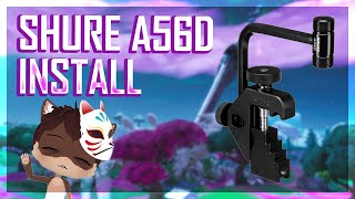 Video thumbnail for Installing the Shure A56D Mic Drum Mount on snare drum by FozzyMcFozFoz