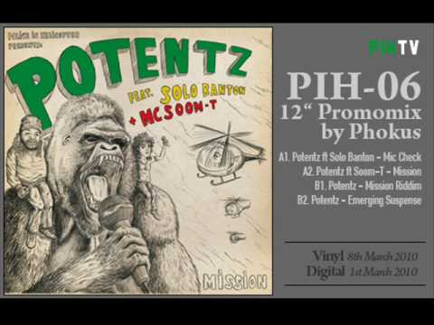 PIH-06 POTENTZ Mission ep -  12inch Promomix by Phokus