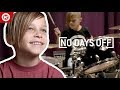 7 Year Old Is STUNNING On The Drums No Days Off