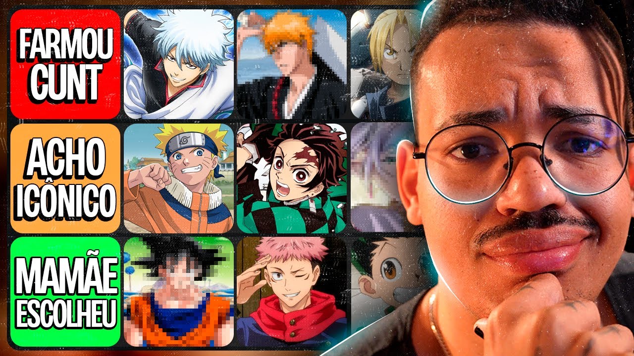 OS MELHORES DESIGN DOS ANIMES! 👕✨- TIERLIST