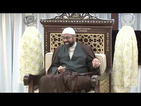[Part 5] The story of Prophet Ayyub (as) - Sheikh Jaffer H. Jaffer - 5th Ramadhan 1444
