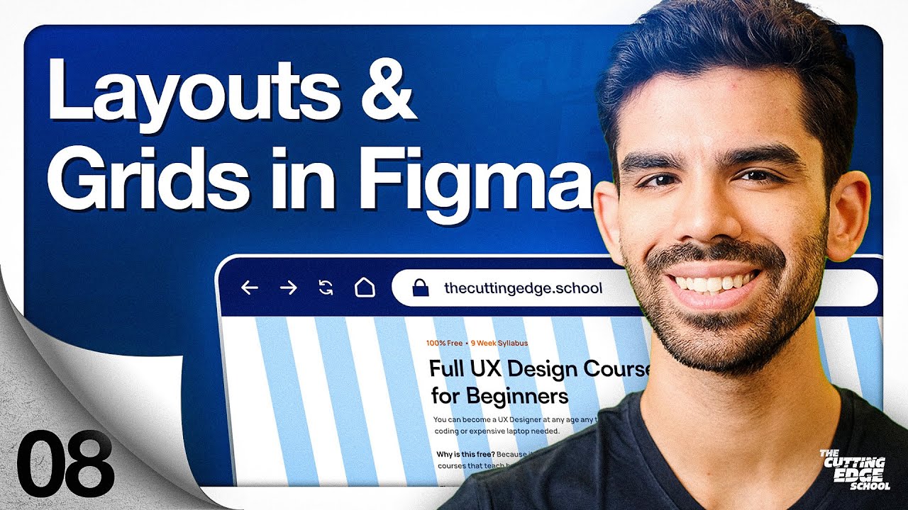 Web Design - Grids, Spacing & 12 Column Layout on Figma | UX Design System Tutorial | Ansh Mehra UX