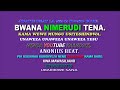 BWANA NIMERUDI TENA Kama Wewe BWANA BWANA PRAISE BEAT 1