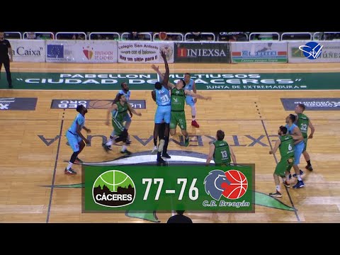 Resumen: Cáceres Patrimonio de la Humanidad - Leche Río Breogán (LEB Oro 19/20)