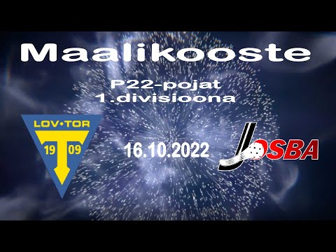 Maalikooste Loviisan Tor - Josba (P22 1. div. peli 16.10.2022)