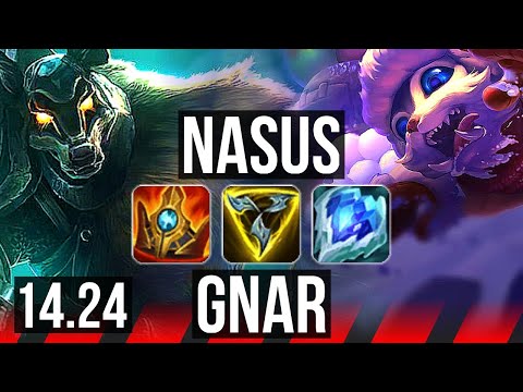NASUS vs GNAR (TOP) | KR Master | 14.24