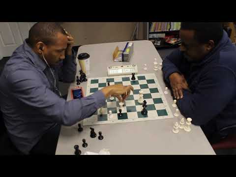 Irv  vs  Slick mick at all the kings men chess club Detroit Michigan