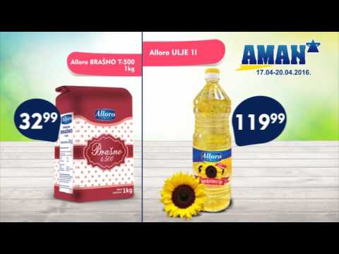 Aman akcija 17.04.-20.04.2016.