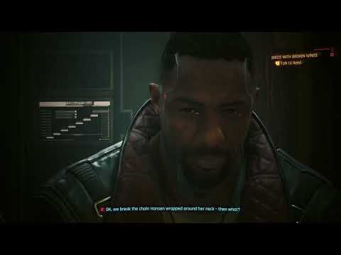 Cyberpunk 2077: Phantom Liberty - Birds With Broken Wings: Go To Farida Nazeri's Clinic: Reed Chat