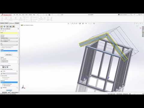 Tech Tip - Designing a Shed Using Weldments: Part 3