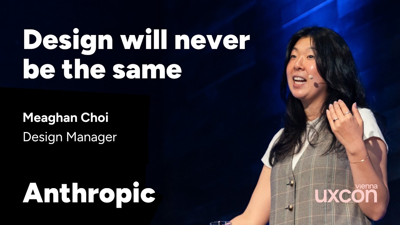 Design will never be the same — Meaghan Choi, uxcon vienna