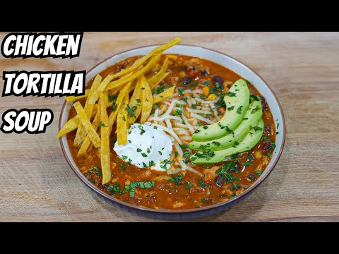 How To Make Creamy & Delicious Chicken Tortilla Soup