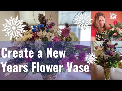 New Year's Vase