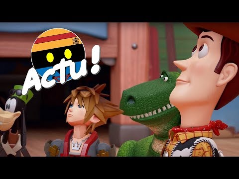 KINGDOM HEARTS 3 prévu pour 2018, avec Toy Story ! Bib'ACTU #10