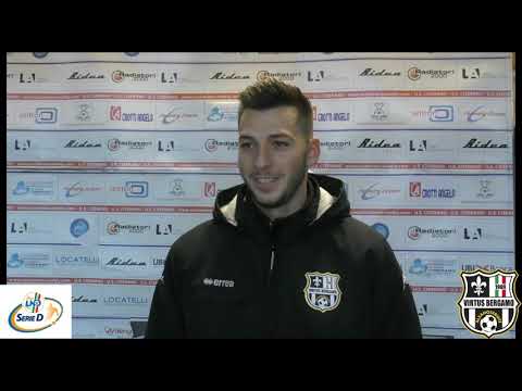 Ciserano-Virtus Bergamo 1909 1-2, 13° giornata d'andata Serie D Girone B 2018/2019