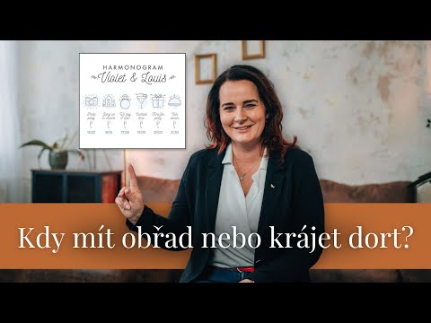 Jak naplánovat harmonogram svatby? 🧾