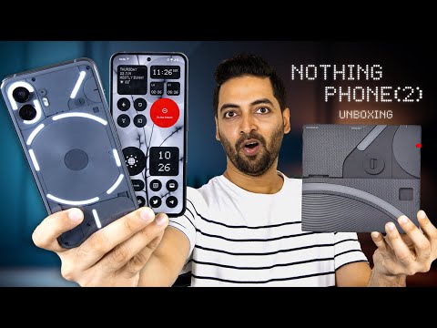Nothing Phone (2) Indian Unit Hands On - Worth The Hype In 2023 ??