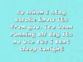 Cant Sleep Tonight lyrics By: Allstar Weekend