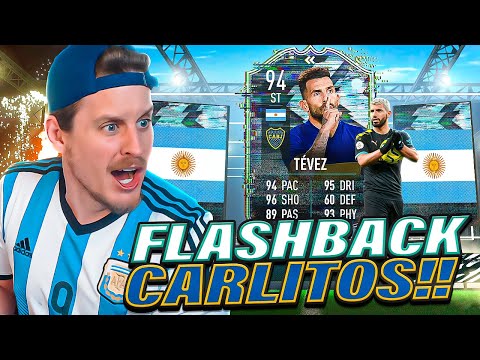 FLASHBACK CARLITOS?! 94 FLASHBACK TEVEZ PLAYER REVIEW! FIFA 21 Ultimate Team