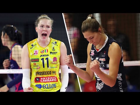 ALL "MEGA RALLY" of the match Conegliano - Chieri | Lega Volley Femminile 2023/24