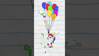 Download lagu Unicorn's Balloon Rescue (Animation Meme) #boyanddragon #shorts mp3