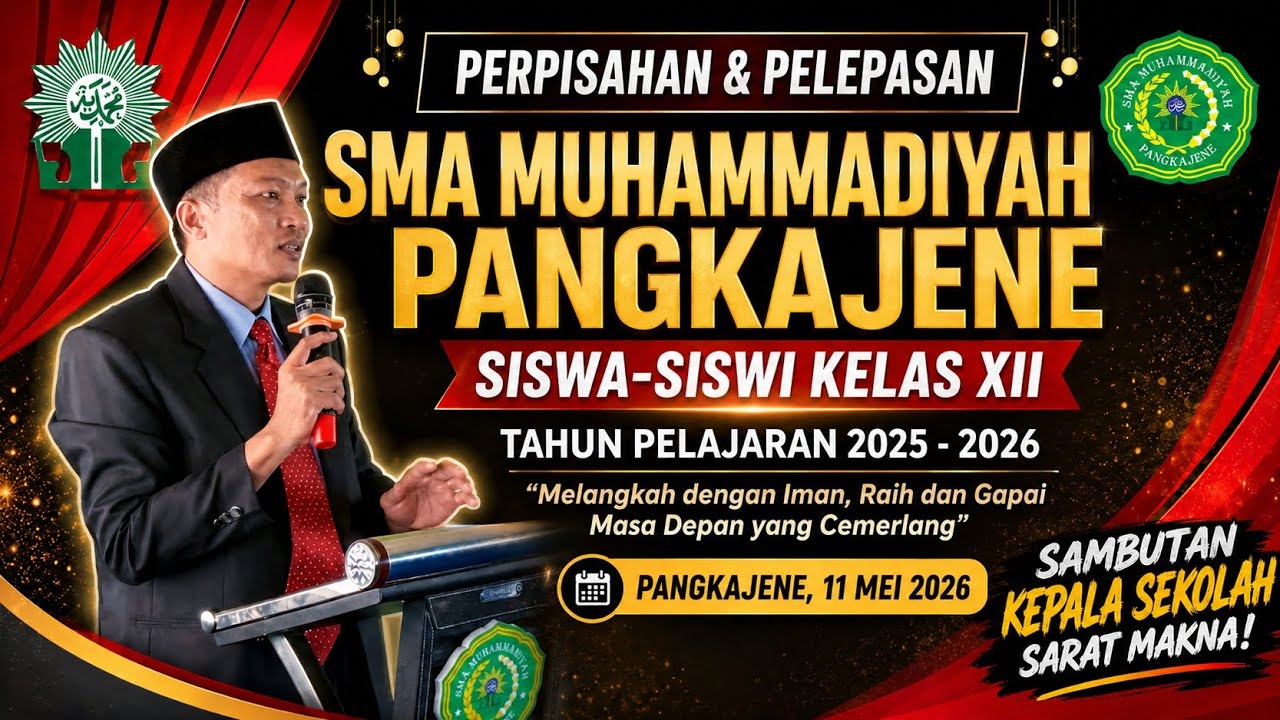 SAMBUTAN KEPALA SEKOLAH SMA MUHAMMADIYAH PANGKAJENE YANG SARAT AKAN MAKNA 