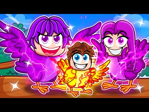 Having an OP BIRD FAMILY in Roblox!