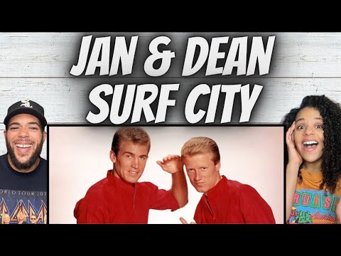 TOOK US THERE!| FIRST TIME HEARING Jan & Dean -  Surf City REACTION