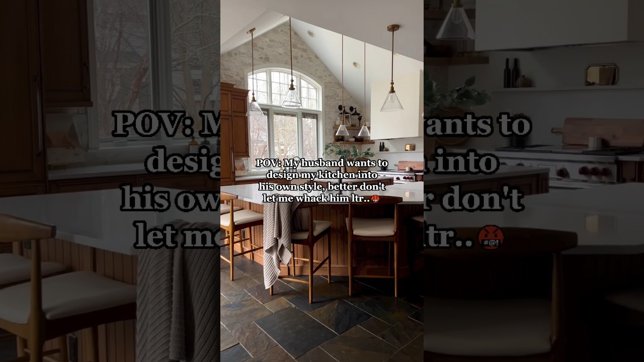 I Let My Husband Design Our Kitchen (with an AI) 😱 #husband #husbandwife #husbandwifecomedy