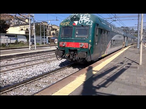 E464 461+5 2 piani Trenord - Monza 08/04/2021
