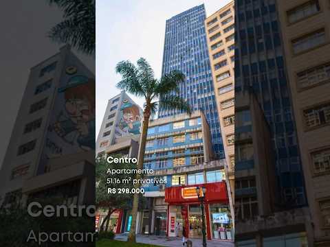 Apartamento 1 quarto no Centro de Curitiba à Venda!