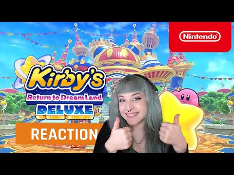 My reaction to the Kirby's Return to Dreamland Welcome to Merry Magoland Trailer | GAMEDAME REACTS