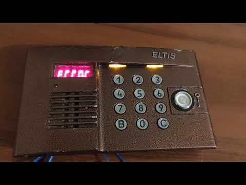 Домофон ELTIS ЦП100-Т — цикл ошибки.