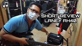Video thumbnail for Laney AH40 Amplifier (SHORT REVIEW/SOUND TEST) by Hollywood Gaiss