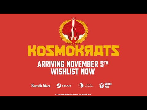 KOSMOKRATS - ft BILL NIGHY LAUNCHES NOVEMBER 5TH ON STEAM thumbnail