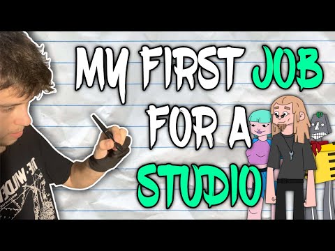 My First Ever Art Job For A Studio - My Experience