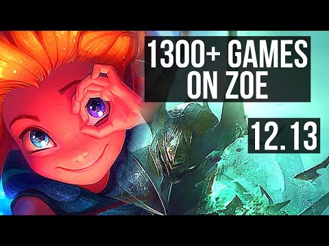 ZOE vs MORDEKAISER (TOP) | 3/0/5, 2.2M mastery, 1300+ games | NA Diamond | 12.13