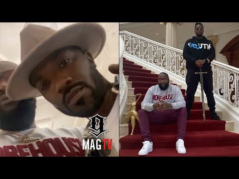 Rick Ross Gives Diddy & Ray J A Tour Of His Georgia Mansion! ?