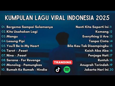 Top Hits Spotify Indonesia 2025 | Top Spotify Indonesia 2025 | Lagu Hits Spotify 2025 | Lagu Terbaru