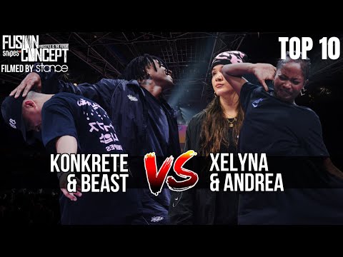 FUSION CONCEPT 2024 - TOP 10 - KONKRETE & BEAST VS XELYNA & ANDREA