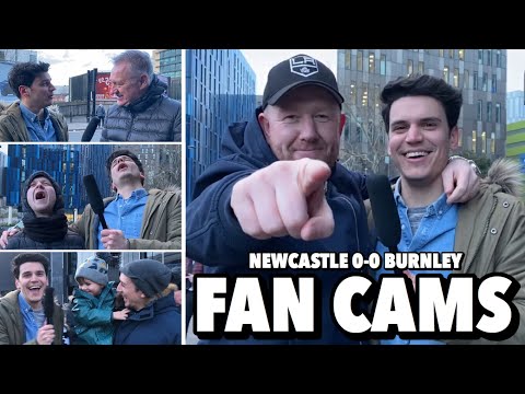 Newcastle 0-0 Burnley | Fan Cams