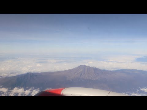 KENYA to TANZANIA! Flying over the HIGHEST free-standing MOUNTAIN in the WORLD!