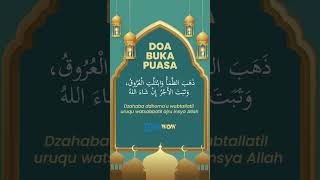 Bacaan Doa Buka Puasa Menurut Hadis Riwayat Abu Dawud, Lengkap Arab dan Latinnya