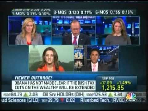 Bernard Whitman on CNBC Argues Against a British-Style Austerity Program, 11.4.10