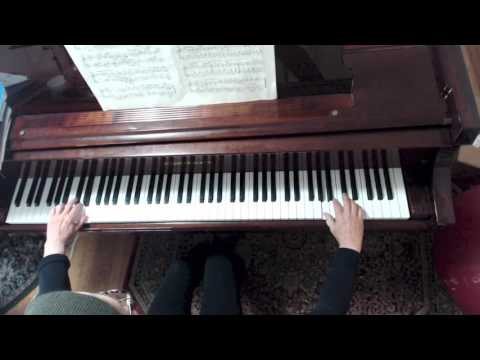 Piano Technique: Playing an F# minor scale in Contrary motion (Natural form)