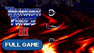Thunder Force III GENESIS MEGA DRIVE FULL GAME Longplay Gameplay Walkthrough Playthrough VGL