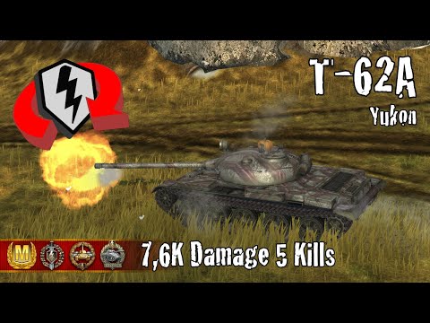T-62A  |  7,6K Damage 5 Kills  |  WoT Blitz Replays