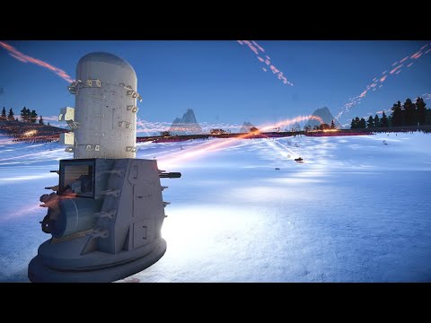 2,000,000 Modern Russian Army VS Stormtroopers & Stationary Tourelles - UEBS 2