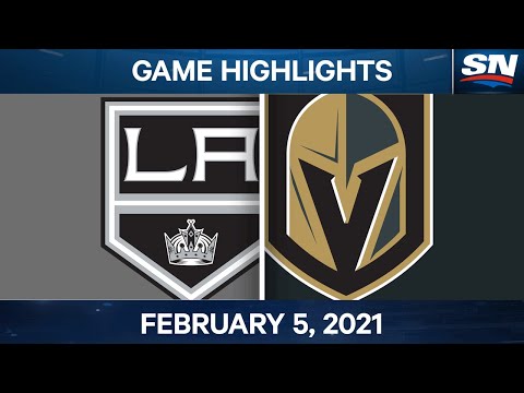 NHL Game Highlights | Kings vs. Golden Knights - Feb. 5, 2021